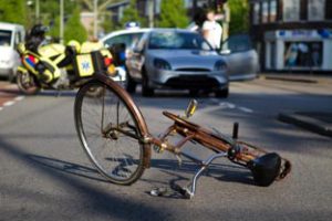 Après un accident avec un vélo