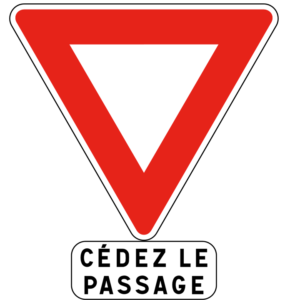 Cédez le passage