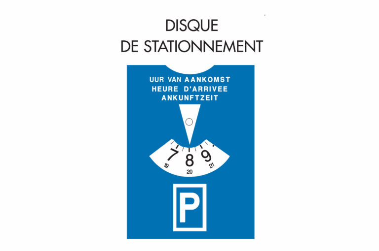 Disque de stationnement, comment l'utiliser?